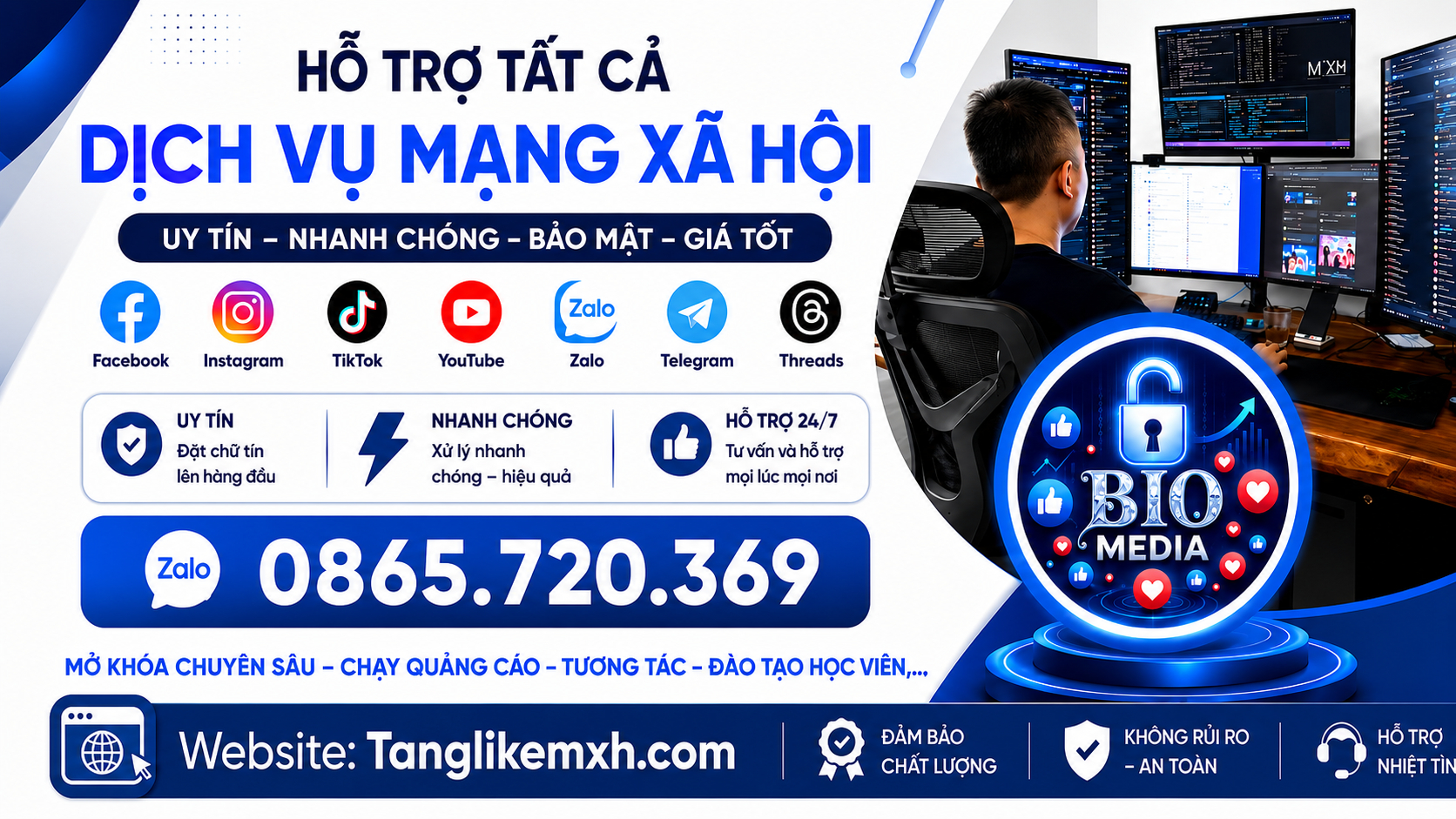 SMM Panel Giá Rẻ - Tăng Like, Follow, View Tự Động Nhanh Chóng